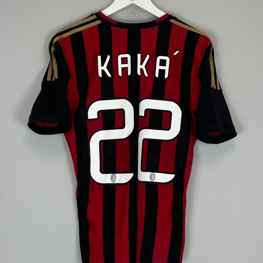 2013/14 AC MILAN KAKA 22 HOME SHIRT (S) ADIDAS - Cult Kits - Small - Buy Vintage Football Shirts, Authentic Retro Football Shirts For Sale, Classic Football Shirts & Soccer Jersey