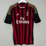 Shop 2013/14 AC MILAN KAKA #22 HOME SHIRT (S) ADIDAS, classic football shirts, vintage football shirts & retro soccer jerseys at Cult Kits