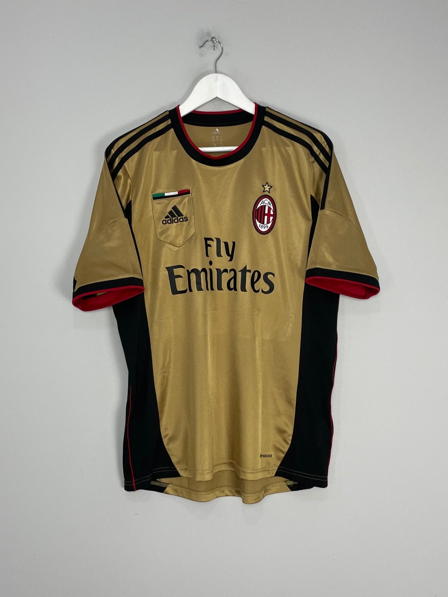 Shop 2013/14 AC MILAN KAKA #22 THIRD SHIRT (L) ADIDAS, classic football shirts, vintage football shirts & retro soccer jerseys at Cult Kits