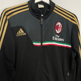 Shop 2013/14 AC MILAN TRACK JACKET (M) ADIDAS, classic football shirts, vintage football shirts & retro soccer jerseys at Cult Kits