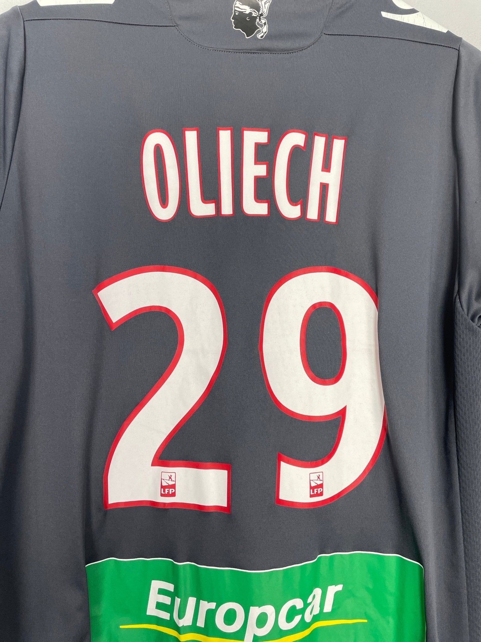 Shop 2013/14 AJACCIO FC OLIECH #29 L/S THIRD SHIRT (S) MACRON, classic football shirts, vintage football shirts & retro soccer jerseys at Cult Kits