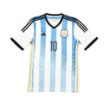 Buy 2013/14 Argentina Messi 10 Home Shirt (L) Adidas ~ Free worldwide shipping ~ Authentic Vintage Football Shirts from Cult Kits