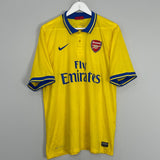 Shop 2013/14 ARSENAL S.CAZORLA #19 AWAY SHIRT (XL) NIKE, classic football shirts, vintage football shirts & retro soccer jerseys at Cult Kits