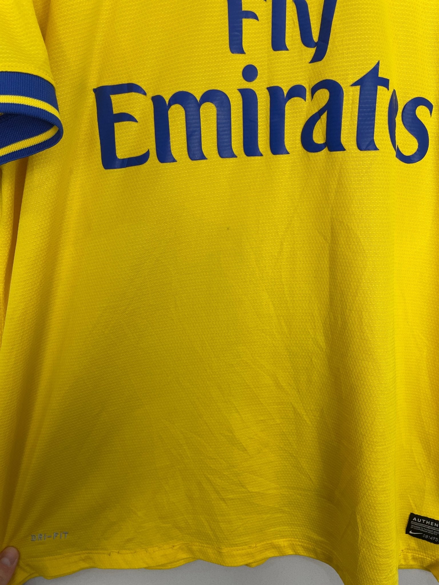 Shop 2013/14 ARSENAL S.CAZORLA #19 AWAY SHIRT (XL) NIKE, classic football shirts, vintage football shirts & retro soccer jerseys at Cult Kits