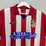 Shop 2013/14 ATLETICO MADRID HOME SHIRT (L) NIKE, classic football shirts, vintage football shirts & retro soccer jerseys at Cult Kits