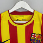 Shop 2013/14 BARCELONA MESSI #10 AWAY SHIRT (L) NIKE, classic football shirts, vintage football shirts & retro soccer jerseys at Cult Kits
