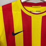 Shop 2013/14 BARCELONA MESSI #10 AWAY SHIRT (L) NIKE, classic football shirts, vintage football shirts & retro soccer jerseys at Cult Kits