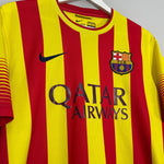 Shop 2013/14 BARCELONA MESSI #10 AWAY SHIRT (M) NIKE, classic football shirts, vintage football shirts & retro soccer jerseys at Cult Kits