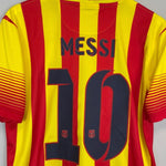 2013/14 BARCELONA MESSI 10 AWAY SHIRT (M) NIKE - Cult Kits - Medium - Buy Vintage Football Shirts, Authentic Retro Football Shirts For Sale, Classic Football Shirts & Soccer Jersey