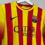 Shop 2013/14 BARCELONA MESSI #10 AWAY SHIRT (S) NIKE, classic football shirts, vintage football shirts & retro soccer jerseys at Cult Kits