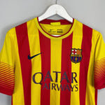 Shop 2013/14 BARCELONA MESSI #10 AWAY SHIRT (S) NIKE, classic football shirts, vintage football shirts & retro soccer jerseys at Cult Kits