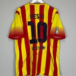 2013/14 BARCELONA MESSI 10 AWAY SHIRT (XL) NIKE - Cult Kits - XL - Buy Vintage Football Shirts, Authentic Retro Football Shirts For Sale, Classic Football Shirts & Soccer Jersey