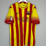 2013/14 BARCELONA MESSI 10 AWAY SHIRT (XL) NIKE - Cult Kits - XL - Buy Vintage Football Shirts, Authentic Retro Football Shirts For Sale, Classic Football Shirts & Soccer Jersey