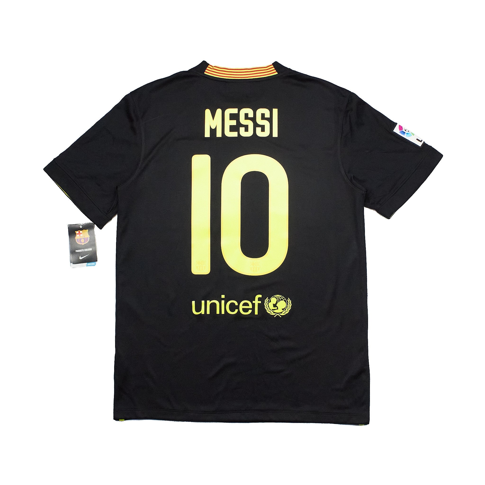 Buy 2013/14 Barcelona Messi 10 BNWT Third Shirt (M) Nike ~ Free worldwide shipping ~ Authentic Vintage Football Shirts from Cult Kits