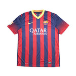 Buy 2013/14 Barcelona Messi 10 Home Shirt (L) Nike ~ Free worldwide shipping ~ Authentic Vintage Football Shirts from Cult Kits