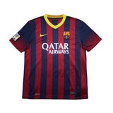 Buy 2013/14 Barcelona Messi 10 Home Shirt (L) Nike ~ Free worldwide shipping ~ Authentic Vintage Football Shirts from Cult Kits
