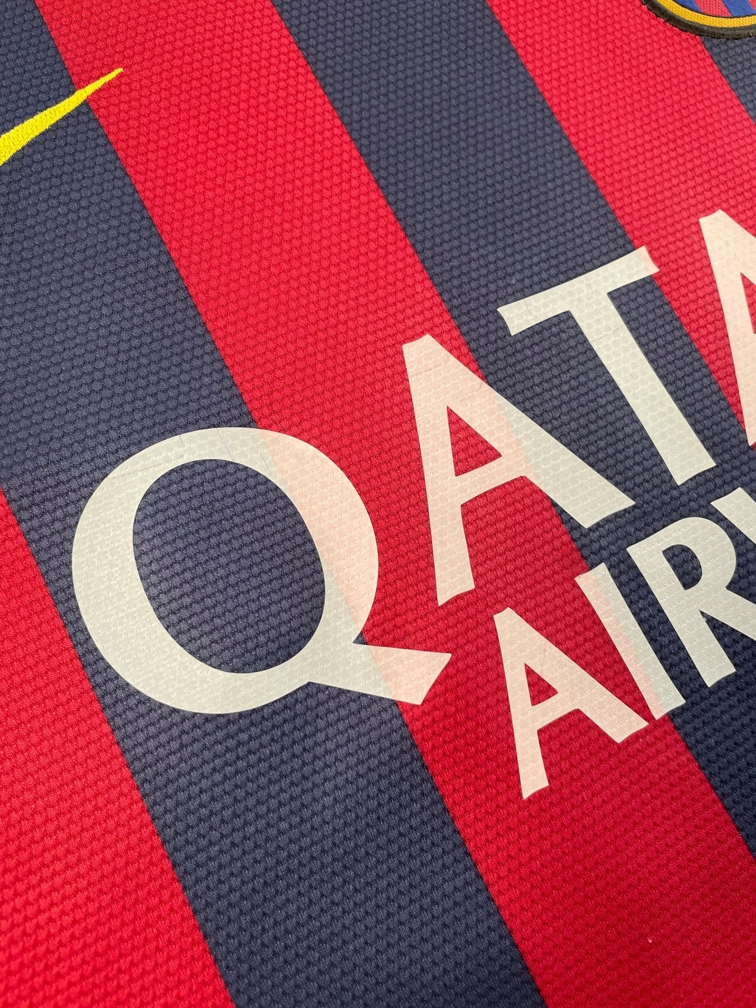 Buy 2013/14 Barcelona Messi 10 Home Shirt (L) Nike ~ Free worldwide shipping ~ Authentic Vintage Football Shirts from Cult Kits