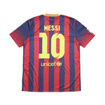 Buy 2013/14 Barcelona Messi 10 Home Shirt (L) Nike ~ Free worldwide shipping ~ Authentic Vintage Football Shirts from Cult Kits