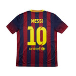 Buy 2013/14 Barcelona Messi 10 Home Shirt (M) Nike ~ Free worldwide shipping ~ Authentic Vintage Football Shirts from Cult Kits