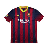 Buy 2013/14 Barcelona Messi 10 Home Shirt (M) Nike ~ Free worldwide shipping ~ Authentic Vintage Football Shirts from Cult Kits