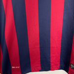 Shop 2013/14 BARCELONA MESSI #10 HOME SHIRT (S) NIKE, classic football shirts, vintage football shirts & retro soccer jerseys at Cult Kits