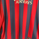 Shop 2013/14 BARCELONA MESSI #10 L/S HOME SHIRT (XL) NIKE, classic football shirts, vintage football shirts & retro soccer jerseys at Cult Kits
