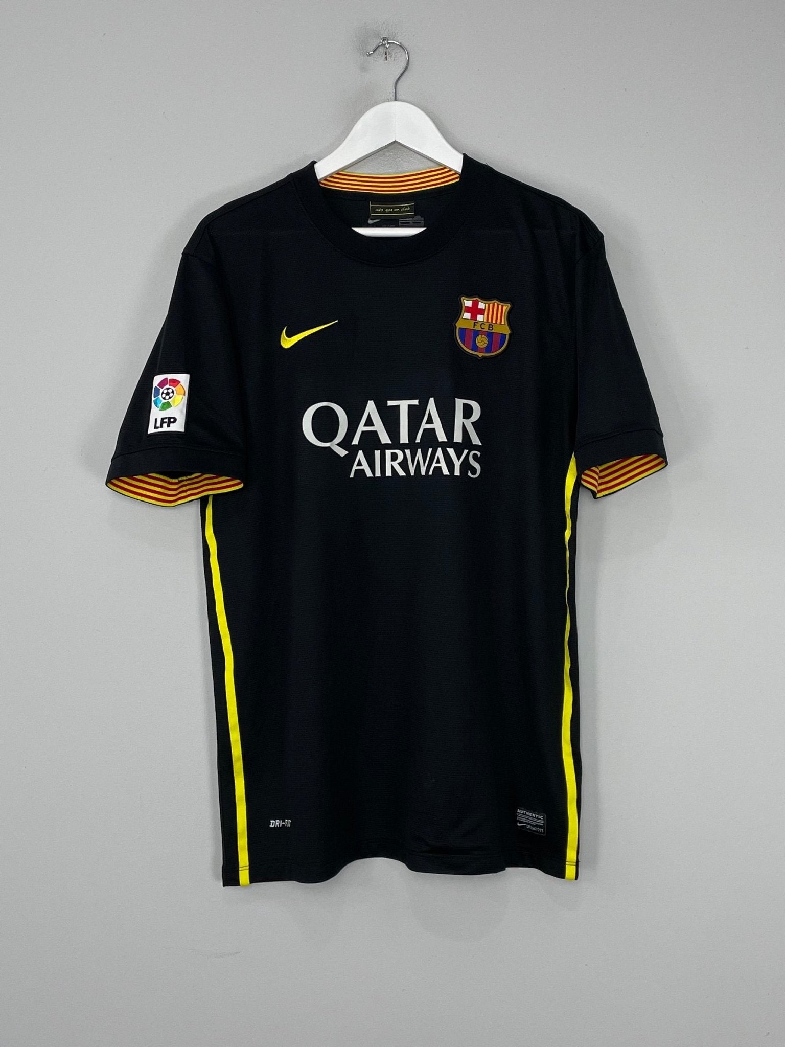 Shop 2013/14 BARCELONA MESSI #10 THIRD SHIRT (L) NIKE, classic football shirts, vintage football shirts & retro soccer jerseys at Cult Kits