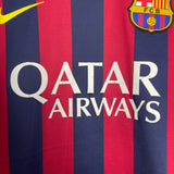 Shop 2013/14 BARCELONA NEYMAR #11 HOME SHIRT (M) NIKE, classic football shirts, vintage football shirts & retro soccer jerseys at Cult Kits