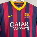 Shop 2013/14 BARCELONA NEYMAR #11 HOME SHIRT (M) NIKE, classic football shirts, vintage football shirts & retro soccer jerseys at Cult Kits