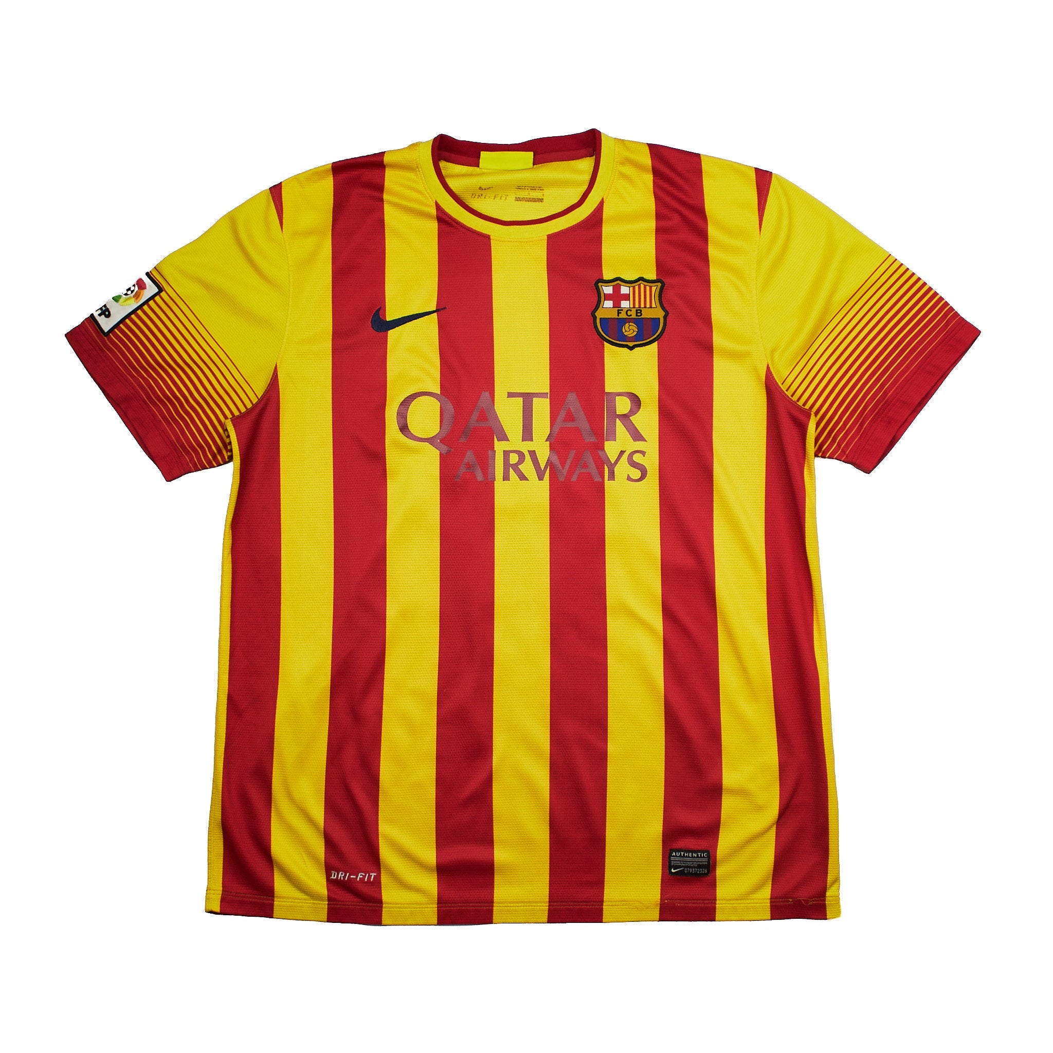 Buy 2013/14 Barcelona Neymar Jr 11 Away Shirt (L) Nike ~ Free worldwide shipping ~ Authentic Vintage Football Shirts from Cult Kits