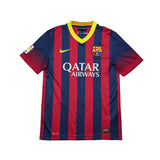 Buy 2013/14 Barcelona Neymar JR 11 Home Shirt (S) Nike ~ Free worldwide shipping available ~ Authentic Vintage Football Shirts from Cult Kits