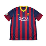 Buy 2013/14 Barcelona Neymar Jr 11 Home Shirt (XL) Nike ~ Free worldwide shipping ~ Authentic Vintage Football Shirts from Cult Kits