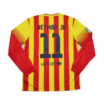 Buy 2013/14 BARCELONA NEYMAR JR 11 L/S AWAY SHIRT (L) NIKE ~ Free worldwide shipping available ~ Authentic Vintage Football Shirts from Cult Kits