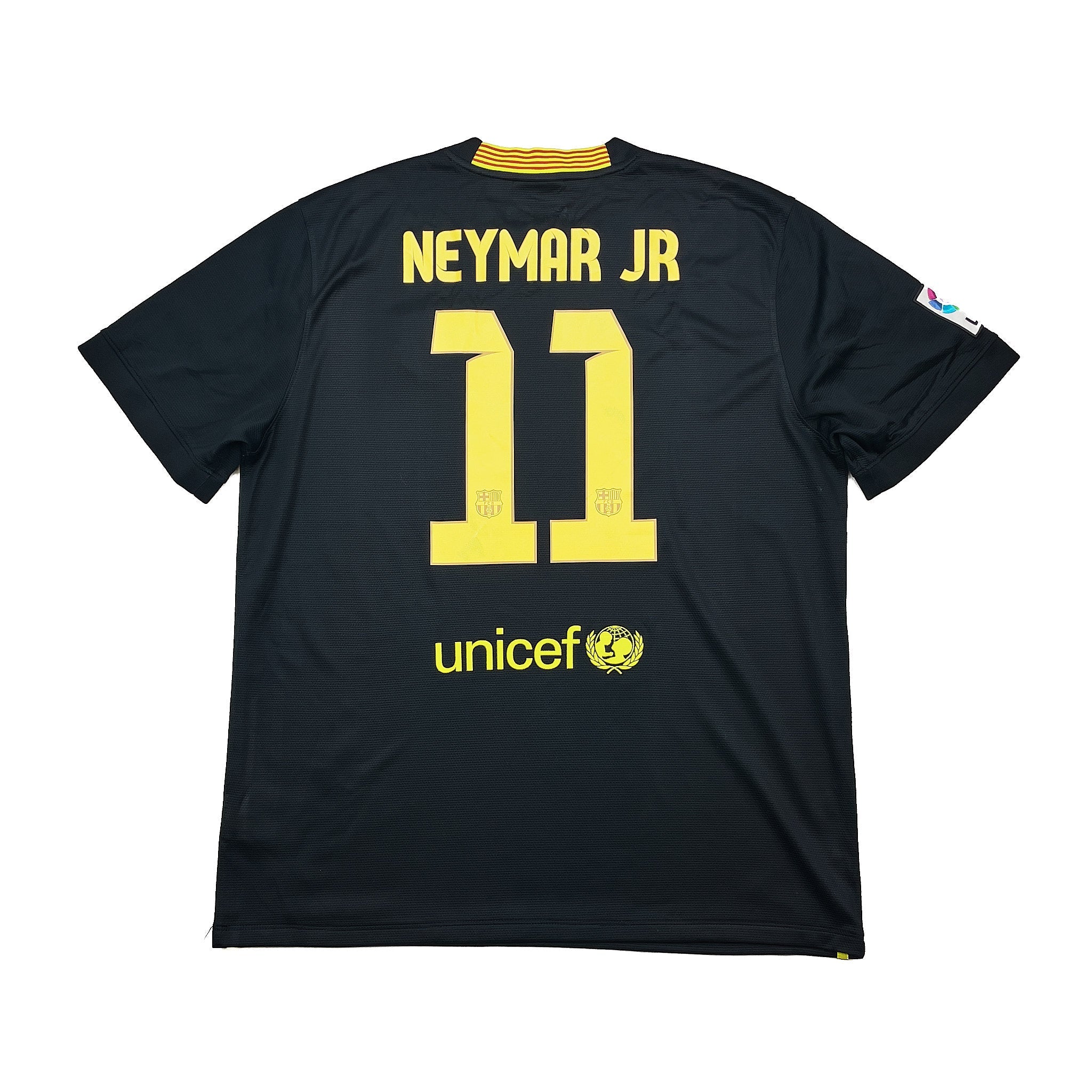 Buy 2013/14 Barcelona Neymar Jr 11 Third Shirt (XL) Nike ~ Free worldwide shipping available ~ Authentic Vintage Football Shirts from Cult Kits