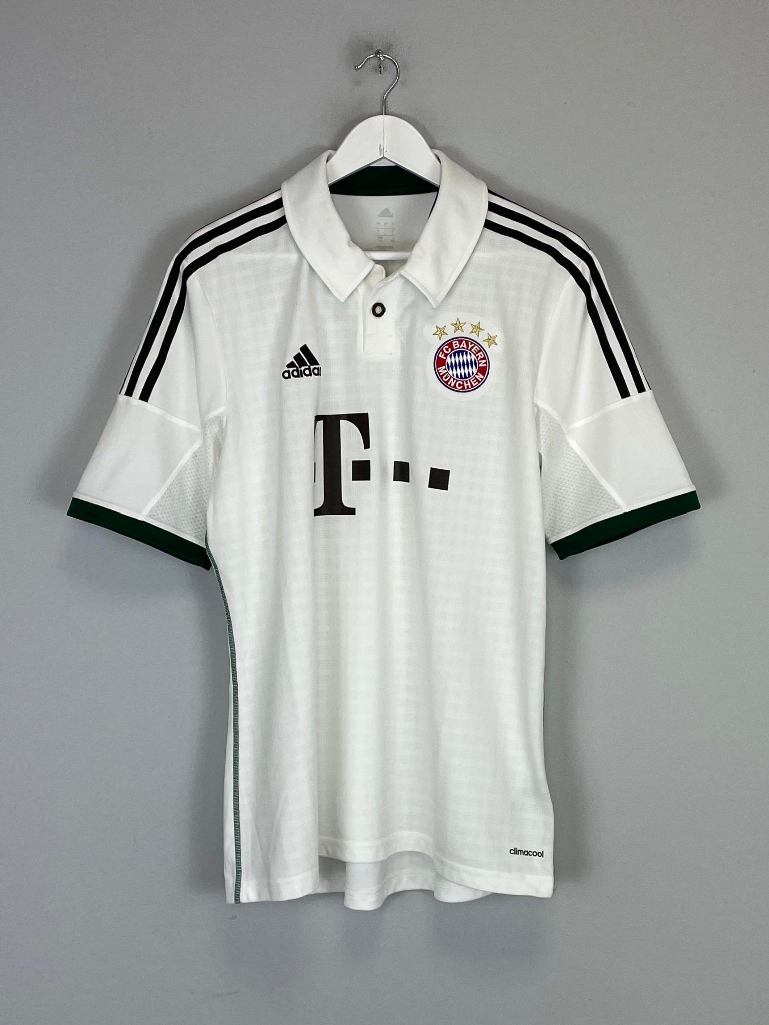 Shop 2013/14 BAYERN MUNICH AWAY SHIRT (L) ADIDAS, classic football shirts, vintage football shirts & retro soccer jerseys at Cult Kits