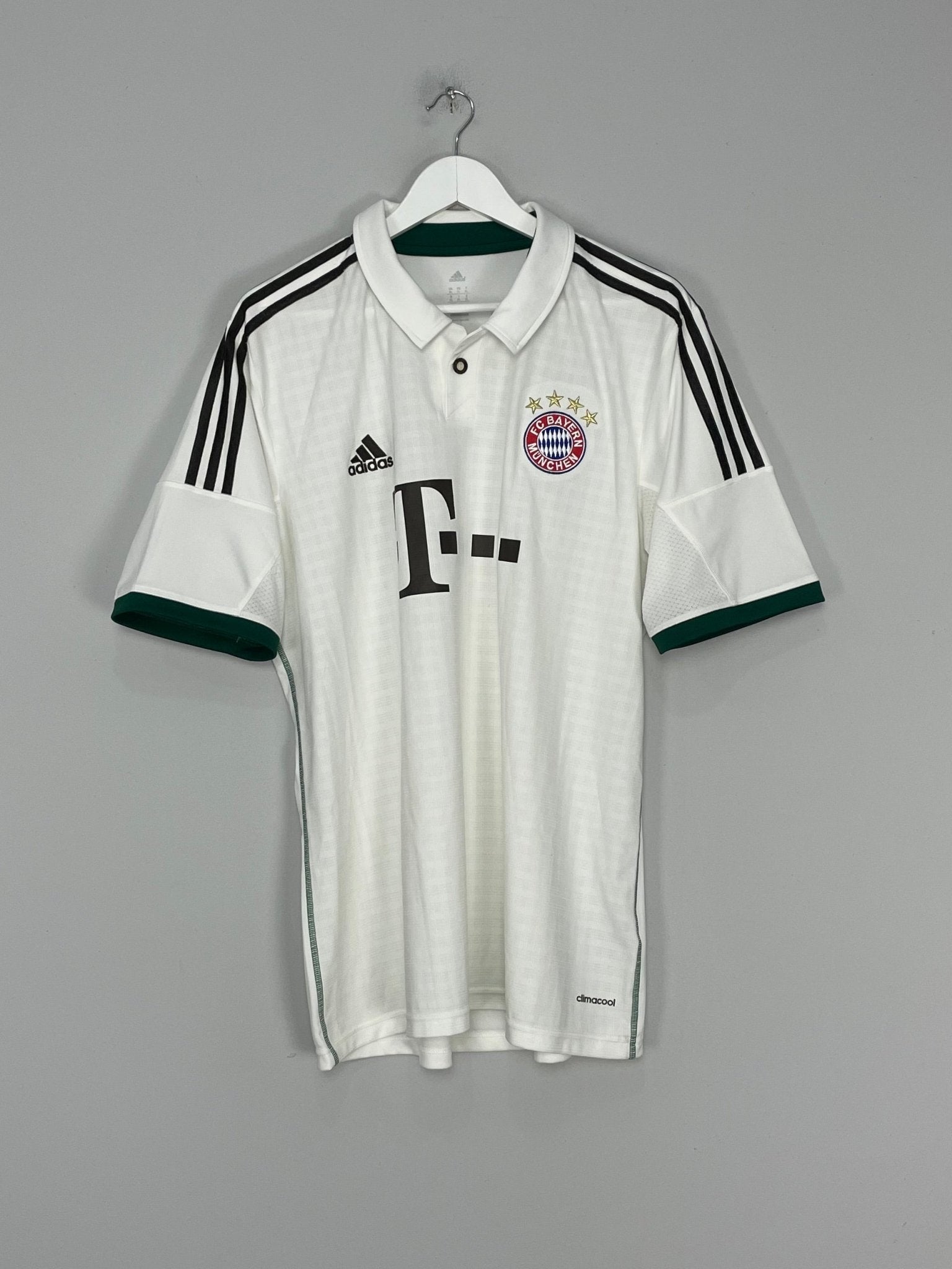 Shop 2013/14 BAYERN MUNICH AWAY SHIRT (XL) ADIDAS, classic football shirts, vintage football shirts & retro soccer jerseys at Cult Kits