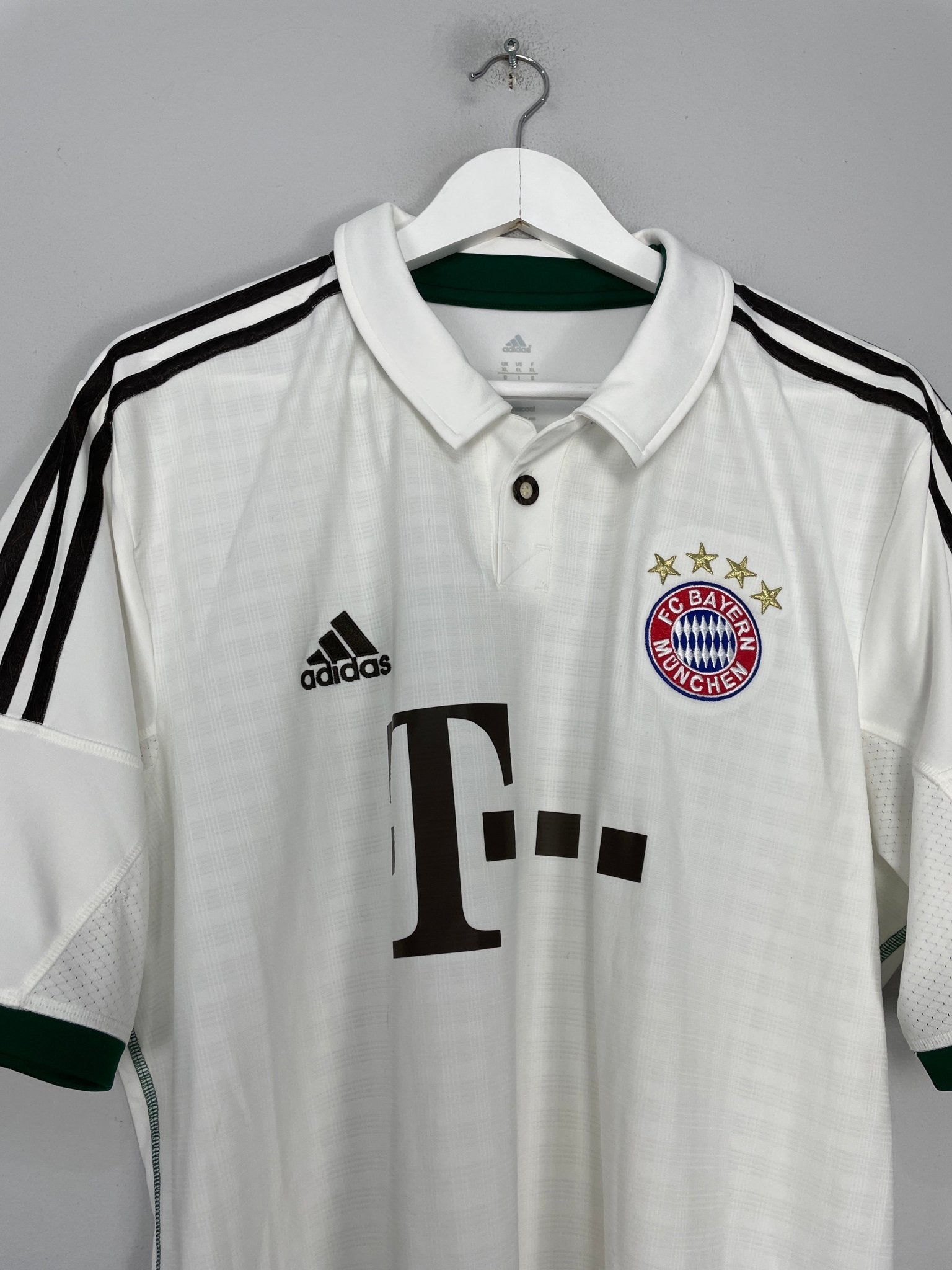 Shop 2013/14 BAYERN MUNICH AWAY SHIRT (XL) ADIDAS, classic football shirts, vintage football shirts & retro soccer jerseys at Cult Kits
