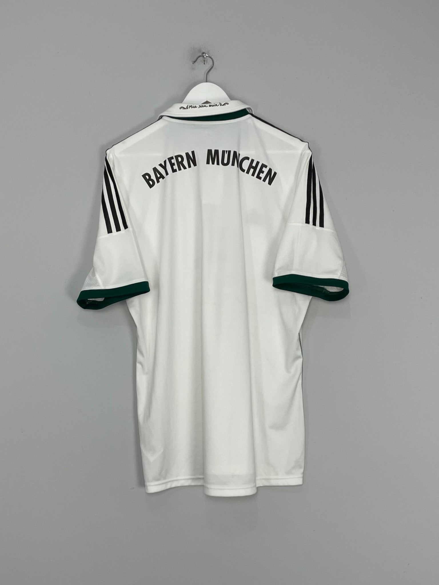 Shop 2013/14 BAYERN MUNICH AWAY SHIRT (XL) ADIDAS, classic football shirts, vintage football shirts & retro soccer jerseys at Cult Kits
