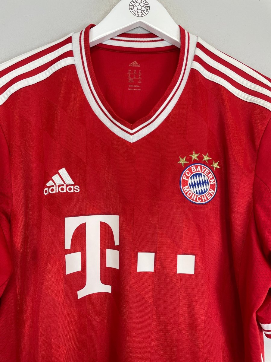2013/14 BAYERN MUNICH RIBERY 7 HOME SHIRT (XL) ADIDAS - Cult Kits - XL - Buy Vintage Football Shirts, Authentic Retro Football Shirts For Sale, Classic Football Shirts & Soccer Jersey