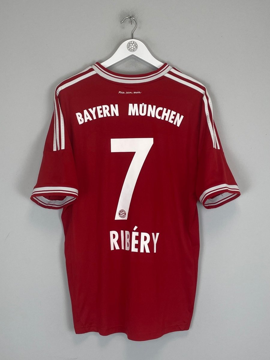 2013/14 BAYERN MUNICH RIBERY 7 HOME SHIRT (XL) ADIDAS - Cult Kits - XL - Buy Vintage Football Shirts, Authentic Retro Football Shirts For Sale, Classic Football Shirts & Soccer Jersey