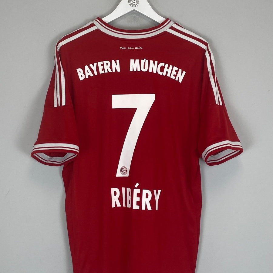 2013/14 BAYERN MUNICH RIBERY 7 HOME SHIRT (XL) ADIDAS - Cult Kits - XL - Buy Vintage Football Shirts, Authentic Retro Football Shirts For Sale, Classic Football Shirts & Soccer Jersey