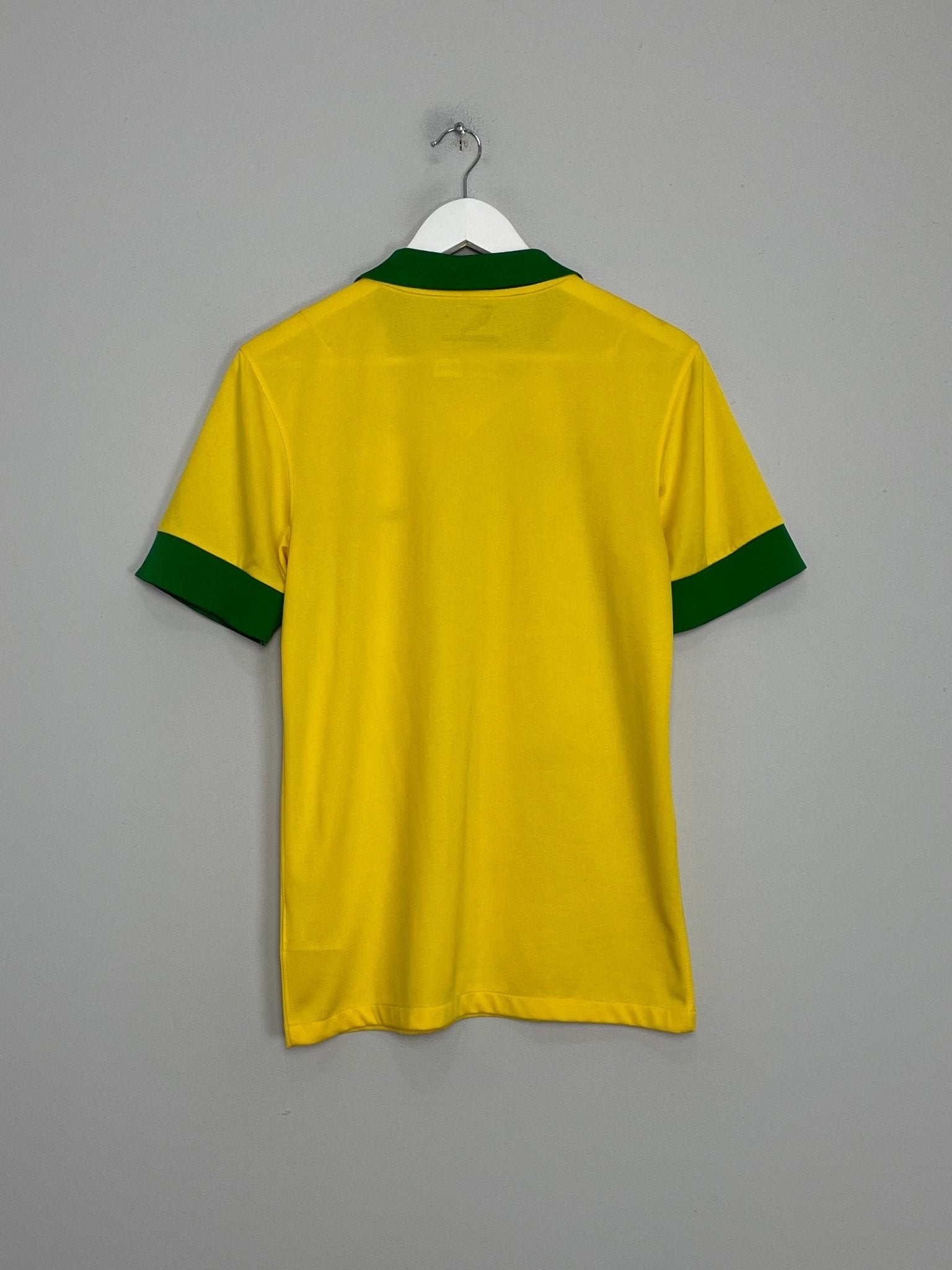 Shop 2013/14 BRAZIL HOME SHIRT (S) NIKE, classic football shirts, vintage football shirts & retro soccer jerseys at Cult Kits