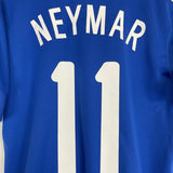 2013/14 BRAZIL NEYMAR JR 11 AWAY SHIRT (M) NIKE - Cult Kits - Medium - Buy Vintage Football Shirts, Authentic Retro Football Shirts For Sale, Classic Football Shirts & Soccer Jersey
