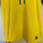 Shop 2013/14 BRAZIL NEYMAR JR #11 HOME SHIRT (S) NIKE, classic football shirts, vintage football shirts & retro soccer jerseys at Cult Kits
