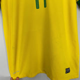 Shop 2013/14 BRAZIL NEYMAR JR #11 HOME SHIRT (S) NIKE, classic football shirts, vintage football shirts & retro soccer jerseys at Cult Kits