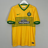 Shop 2013/14 CELTIC AWAY SHIRT (L) NIKE, classic football shirts, vintage football shirts & retro soccer jerseys at Cult Kits