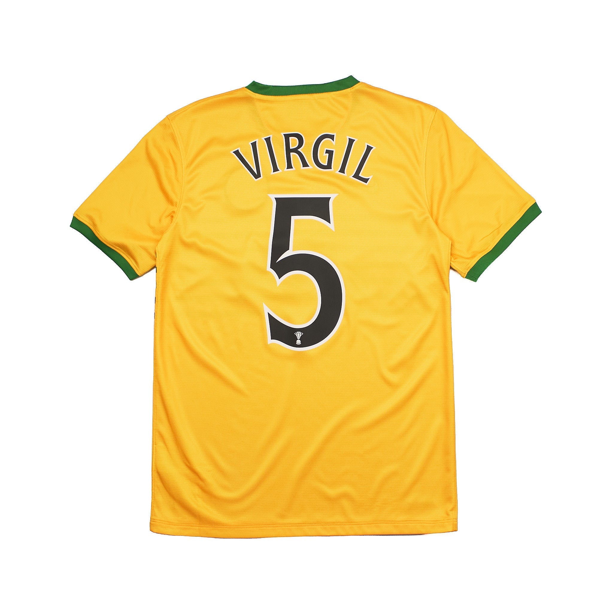 Buy 2013/14 Celtic Virgil 5 Away Shirt (S) Nike ~ Free worldwide shipping ~ Authentic Vintage Football Shirts from Cult Kits