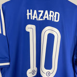 Shop 2013/14 CHELSEA HAZARD #10 HOME SHIRT (XL) ADIDAS, classic football shirts, vintage football shirts & retro soccer jerseys at Cult Kits