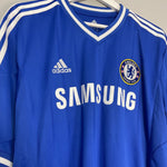 Shop 2013/14 CHELSEA HAZARD #10 HOME SHIRT (XL) ADIDAS, classic football shirts, vintage football shirts & retro soccer jerseys at Cult Kits