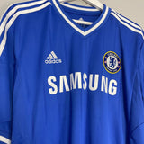 Shop 2013/14 CHELSEA HAZARD #10 HOME SHIRT (XL) ADIDAS, classic football shirts, vintage football shirts & retro soccer jerseys at Cult Kits